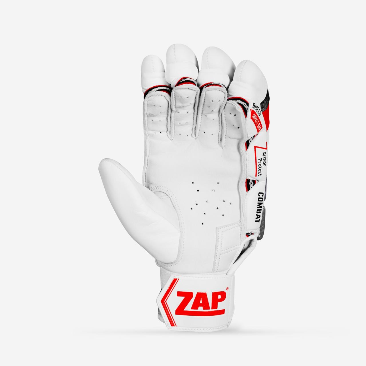 ZAP Combat Cricket Batting Gloves-4